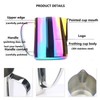 Stainless Steel Milk Frothing Pitcher Pointed Mouth Coffee Frother Cup