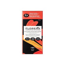 Florena Fermented Skincare Eye Contour, Anti Fatigue, Eye Cream with Bio-Fermented Honeysuckle and Hyaluronic Acid, Eye Contour, Vegan Dark Circles, 15ml