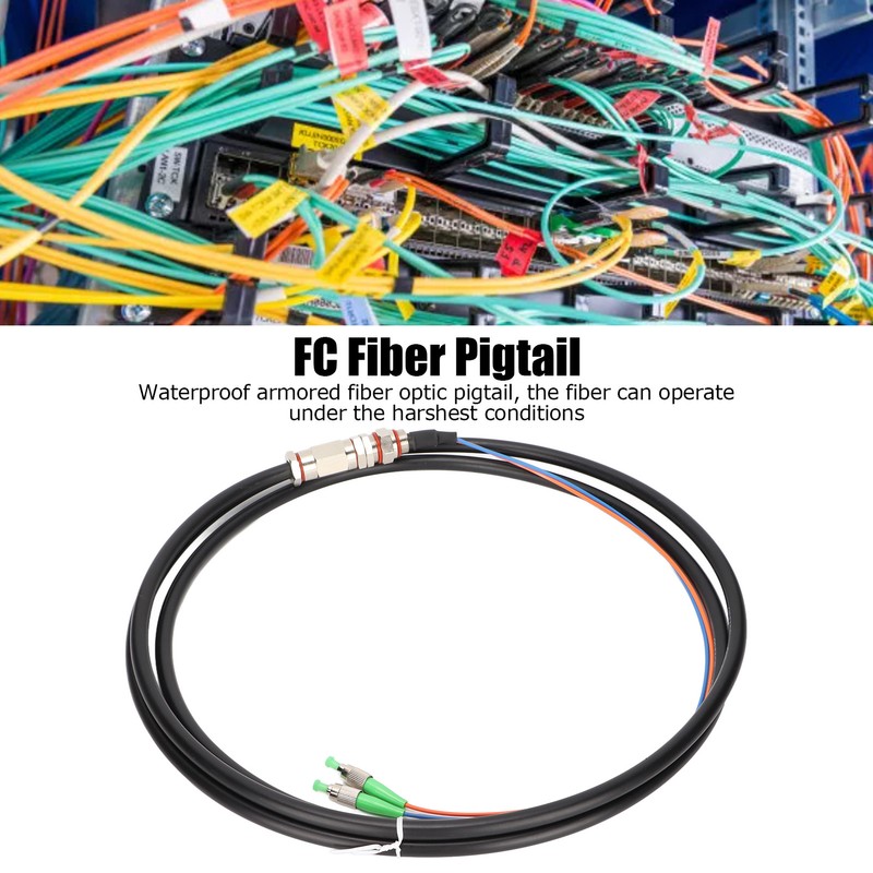 Fiber Optic Cable 2 Strands Protection Function Easy to Install