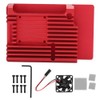 Case for Raspberry Pi 4 Aluminum Alloy Protective Enclosure with