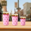 Lyreh 3pcs Iced Coffee Sleeve, 3 Sizes Reusable Cup Sleeves
