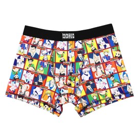 Hunter X Hunter Character Print Multipack Men's Boxer Briefs Underwear-Large Multicolored