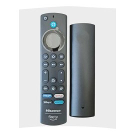 Control Remoto Hisense Fire Tv, Voz, Original, Nuevo Negro