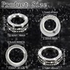 TOMALL Bling AC Air Conditioning Knob Button Cover Compatible with