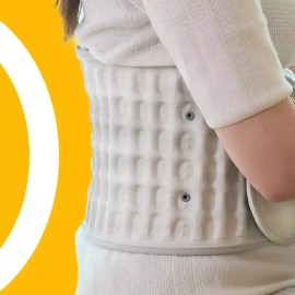 일상곡선 의료용 곡선 견인기 허리보호대 단품 Daily Lumbar Support Belt for Curved Spine Correction Medical Use