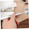 TOVINANNA 4pcs Stainless Steel Stamp Tweezers Set Precision Collecting Tools