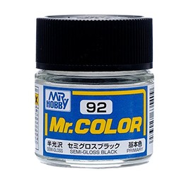 Mr. Color C92 Semi Gloss Black