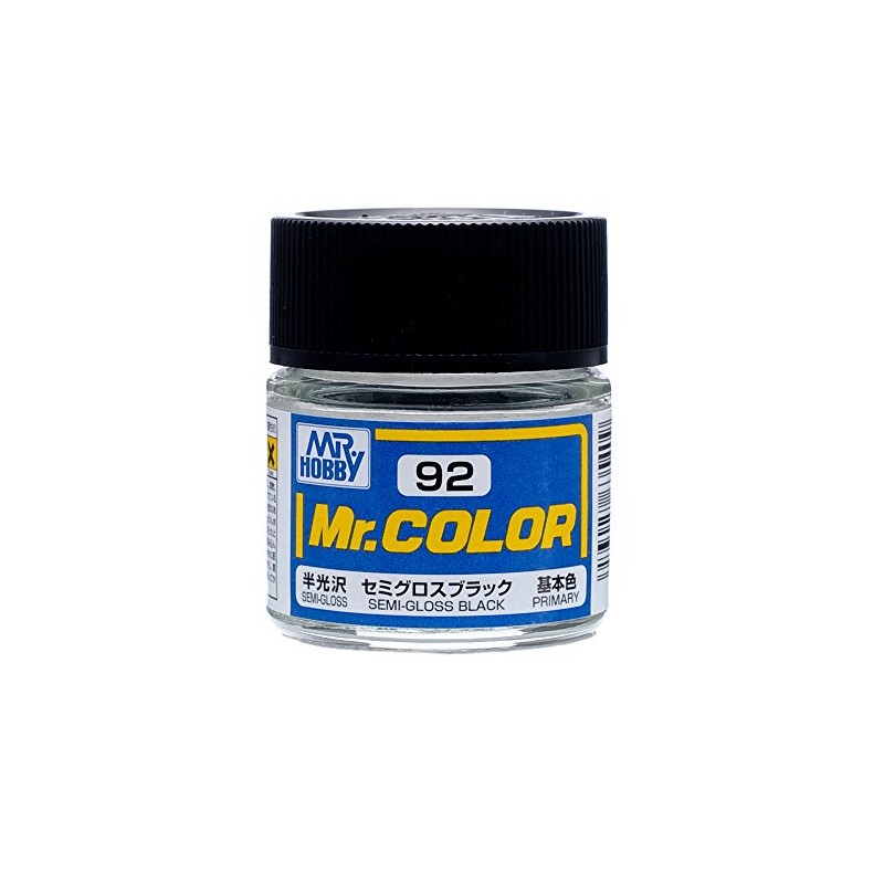 Mr. Color C92 Semi Gloss Black