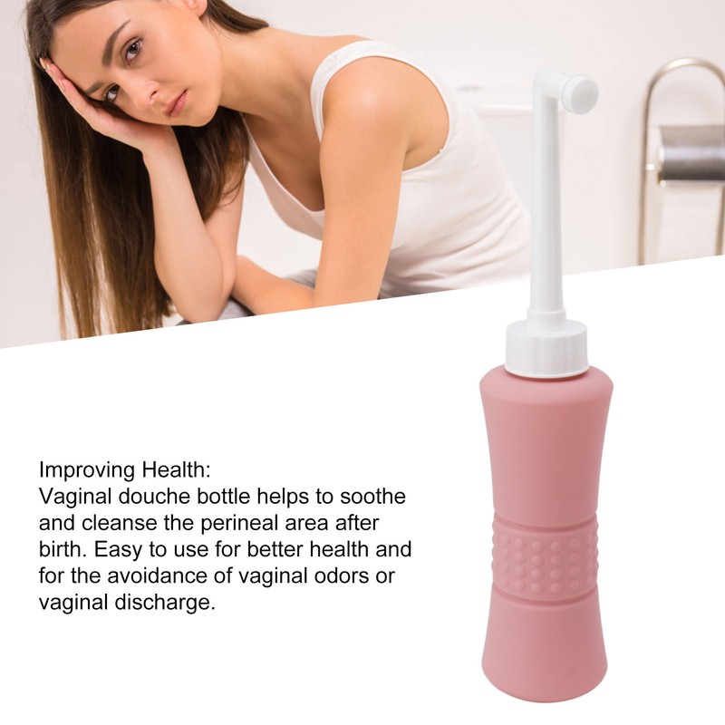 Vaginal Douche Manual Pressure Clean 500 Ml Capacity Leak Proof