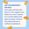 The Real Cereal Company, Organic Corn Flakes Cereal 3-Pack, Zero