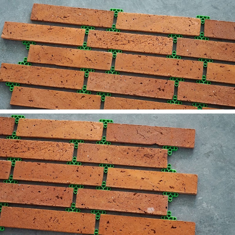 10mm 3/8 inch 100pcs Bricklaying Spacer Stone Wall Spacer Brick