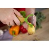 Kuhn Rikon 20401 Straight Veggie Peeler, Potato Design, Brown/Green, 1.3x7.2x13