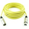 Adam Hall Cables K3MMF1000YEL Microphone Cable 10 m Yellow XLR