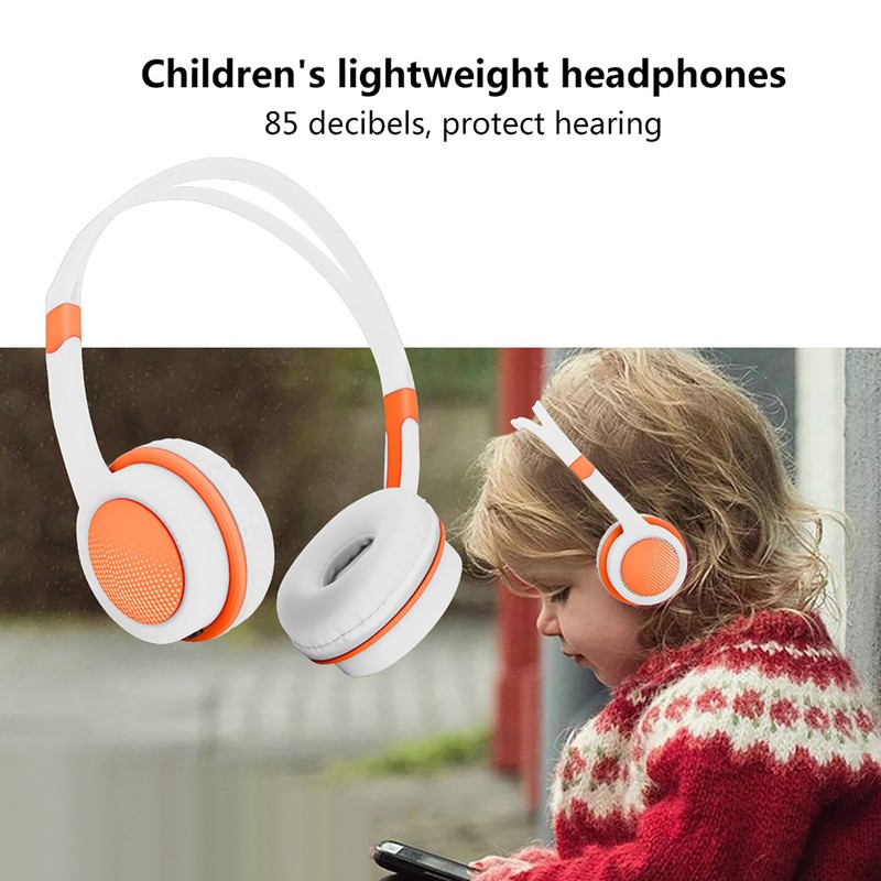 Kids Headphones with 85dB Volume Limited Hearing Protection Wired headphones