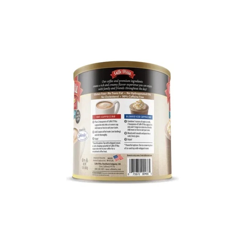 Caffe D'vita Café Instantáneo Caffe D'vita Capuchino