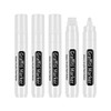 BIGTHUMB White Poster Markers Jumbo Paint Pen: 5 pcs 15mm