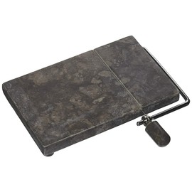 Creative Home Charcoal Marble 5" L x 8" W Cheese Slicer
