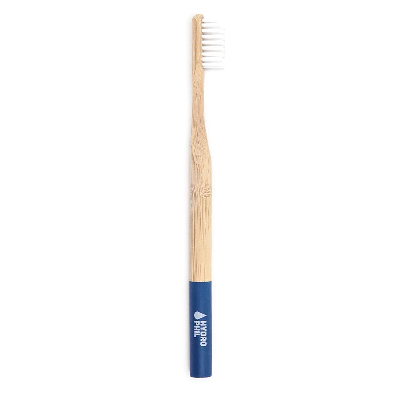 HYDROPHIL Sustainable Tooth Brush, Dark Blue, Soft, 1 Piece