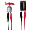 UMTMedia® 0.5 Metre Crocodile Croc Clips Electrical Insulated Wire Multimeter