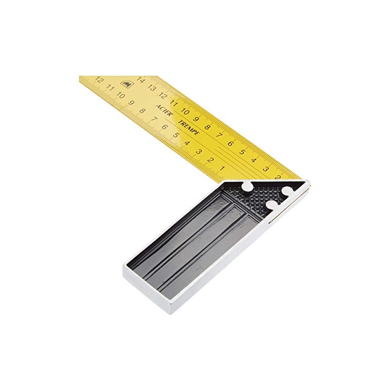 Metrica 29243 Try squares yellow blade