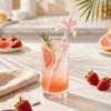 MYHOGOOD 30Pcs Pink Paper Straws, Lovely Pink Paper Straw for
