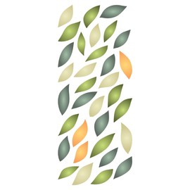 Slimline Leaves Stencil 10x23cm - Petal Card Making Slim Cutting Dies Stencils for Card Template