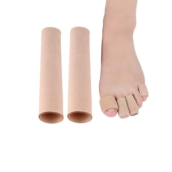 WXNPA Pack of 2 Toe Caps, Cuttable Toe Protection, Toe