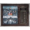 na Philadelphia Eagles 2024-2025 Super Bowl 59 Champions 12" X