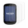 Savvies 6 Pack Screen Protector compatible with Garmin Edge 530