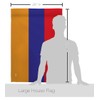 Armenian House Flag - Dowel Set Regional Nationality Nation International