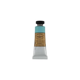 Charvin Extra Fine Professional Caribbean Blue Artist Oil Paint 20 ml - Triple-Milled for Smoothness, Rich Texture, Poppy Oil-Based, Light-Fast, Handmade Oil Color Paints for Professionals