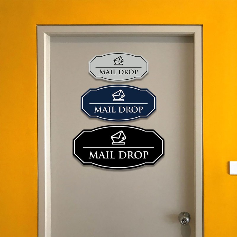 Signs ByLITA Victorian Mail Drop Durable Plastic | Easy Installation