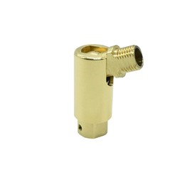 Leuchten Joint M10x1 Polished Brass - Swivel and Tilt Joint Adjustable 16 x 48 mm Gold
