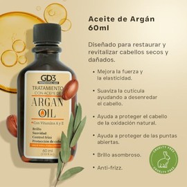 GD3 Tratamiento con Aceite de Argán 60 ml                                                                                                             
