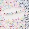 YMSDZHL 2Box 2500Pcs+ Alphabet Letter Beads, 4x7 mm A-Z and