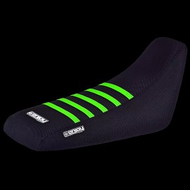 Enjoy Mfg 2002-2005 Arctic Cat 50 90 Seat Cover  ALL BLACK / GREEN RIBS By Enjoy Mfg #256