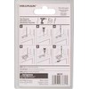 Hardware Essentials 851833 Sash Lock Crescent Brass
