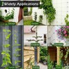 Wire Trellis for Climbing Plants Outdoor, 20-Set Wall Wire Trellis