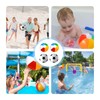 4 Stück Wasserball Aufblasbar, Wasserball Kinder Beach Ball Pool Spielzeug