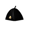 Sauna Republic Rascal Sauna Hat, Imabari Towel Certified, Black, Made