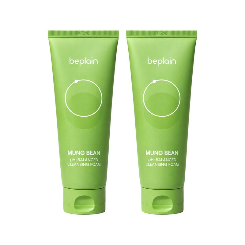 1+1 Be Plain Mung Bean Mildly Acidic Cleansing Foam 100ml