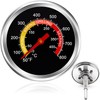 Hiorucet BBQ Grill Thermometer Temperature Gauge Smoker Thermometer Charcoal Grill