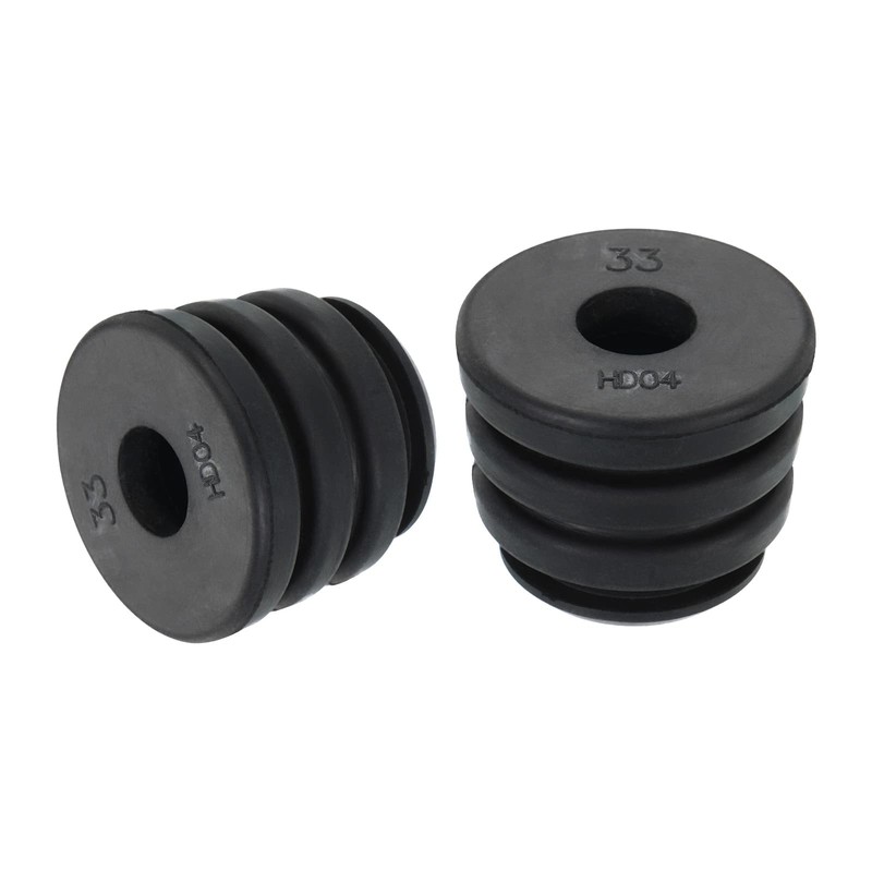 PATIKIL 31x26mm Compressor Rubber Feet Foot Foot Mount Anti-Vibration Pad