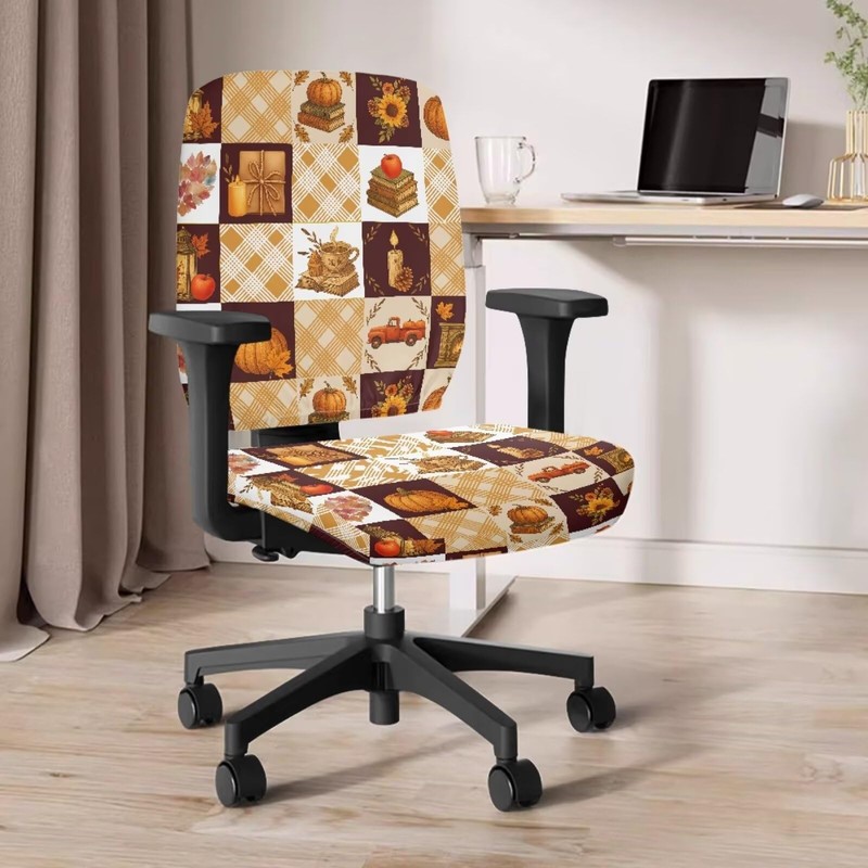 Jeiento Hello - Funda elástica para silla de oficina, diseño