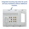 Legrand - OnQ Home Theater Connection, Recessed TV Outlet Supports