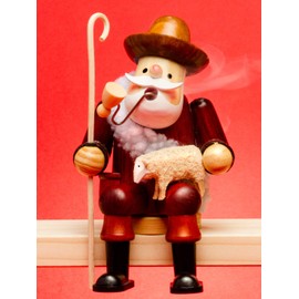 Sikora RM-A Edge Stool Wood Smoker Height 16.5 cm Various Designs Height Approx. 16.5 cm Colour / Model: A15 Edge Stool Red Shepherd