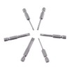 Flat Head 2.0-6.0mm Drill Bits, Hex Shank, Hand Screwdrivers for