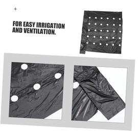 Levemolo 2pcs Perforated Thermal Insulation Film for Planting Mulching Film Greenhouse Covering Crop Protection Water Retention Soil Preservation