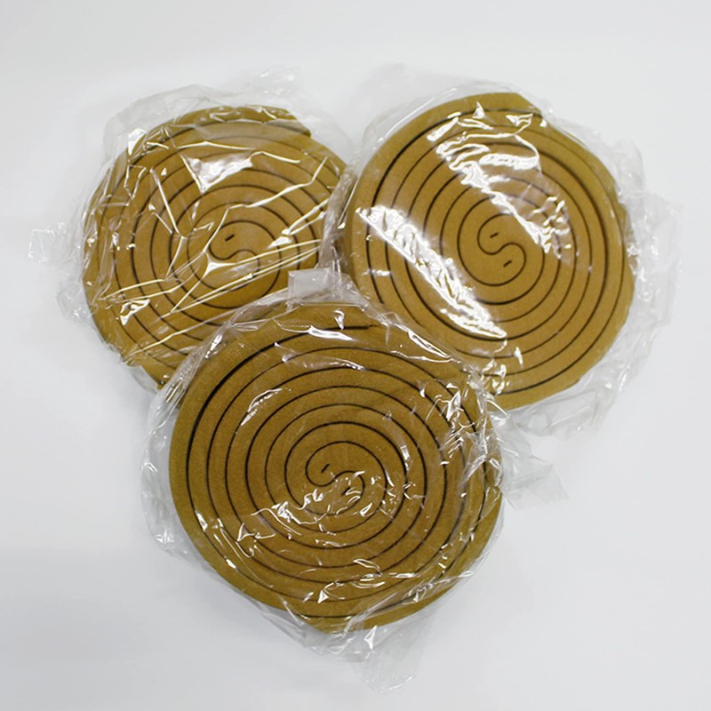 紀陽除虫菊 夕顔蚊とり線香30巻 (安全線香皿付き/防除用医薬部外品) 虫除け対策 (国産天然成分)アウトドア キャンプ ベランダ 防虫 殺虫