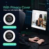 Angetube Webcam with Ring Light, 1080P 60FPS Camera for PC